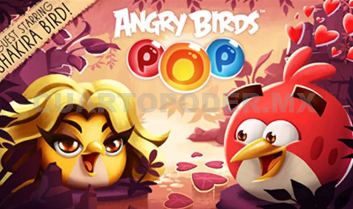 Shakira se convierte en un Angry Bird