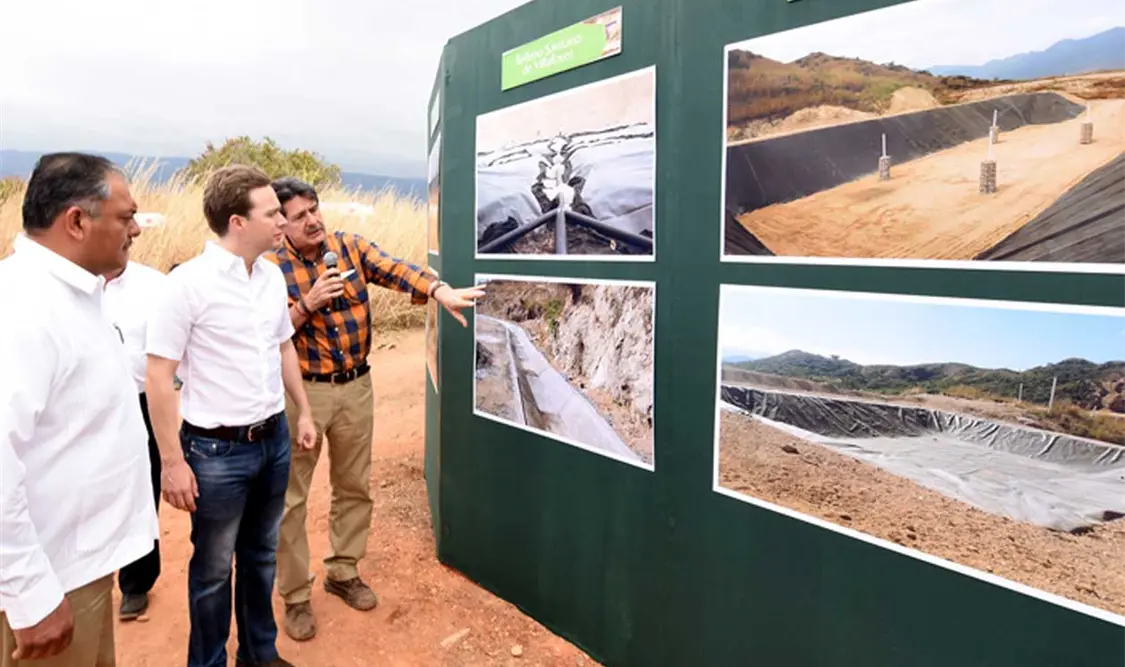 El mandatario local junto a autoridades respaldan el proyecto que busca el beneficio de las y los chiapanecos y la conservación del medio ambiente. CP