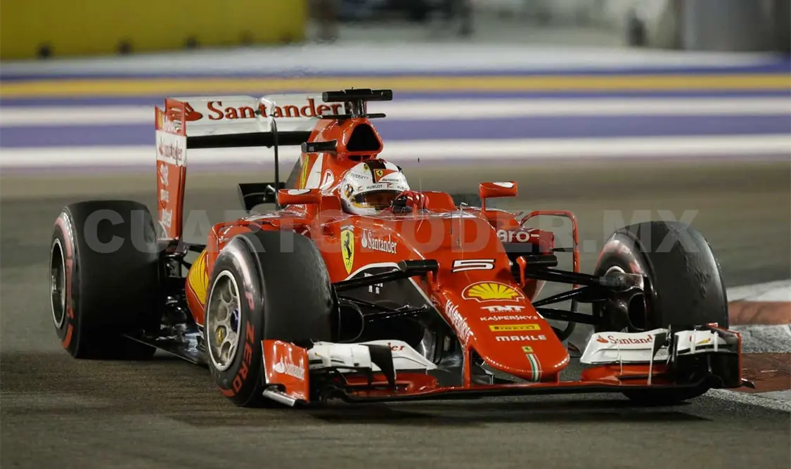 “Checo” es séptimo en GP dominado por Ferrari
