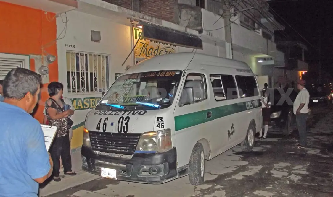 Colectivero de la R-46 “ahorca” a una pasajera