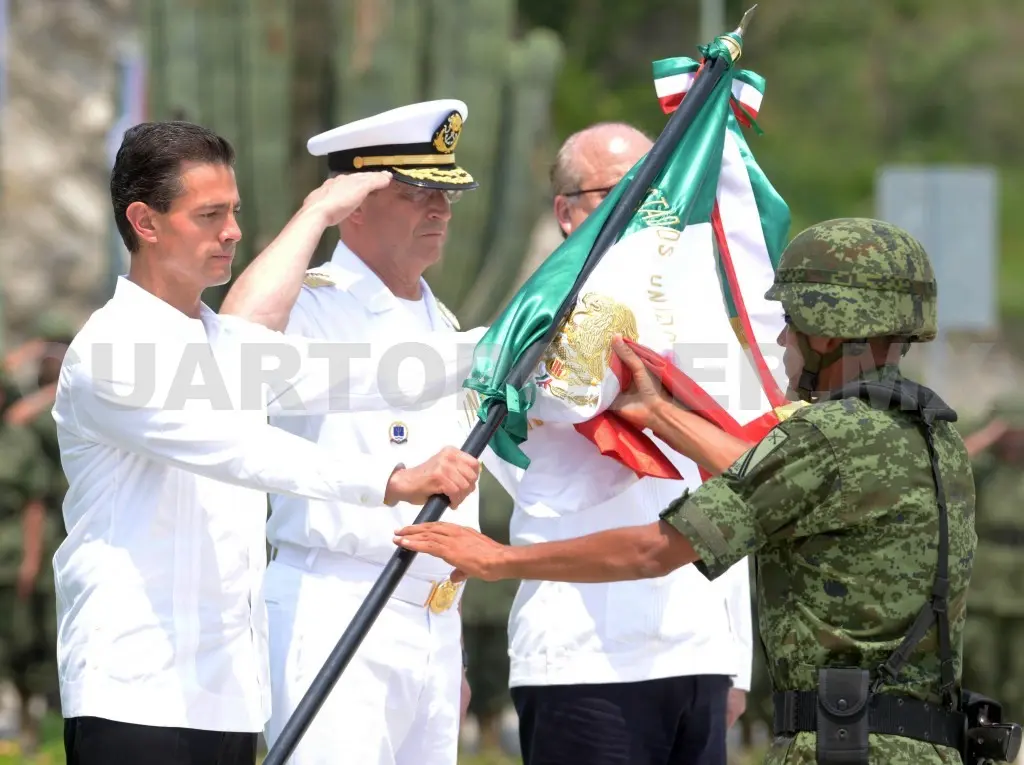El Presidente de la República encabeza la inauguración del 108 Batallón de Infantería en Morelos / Presidencia