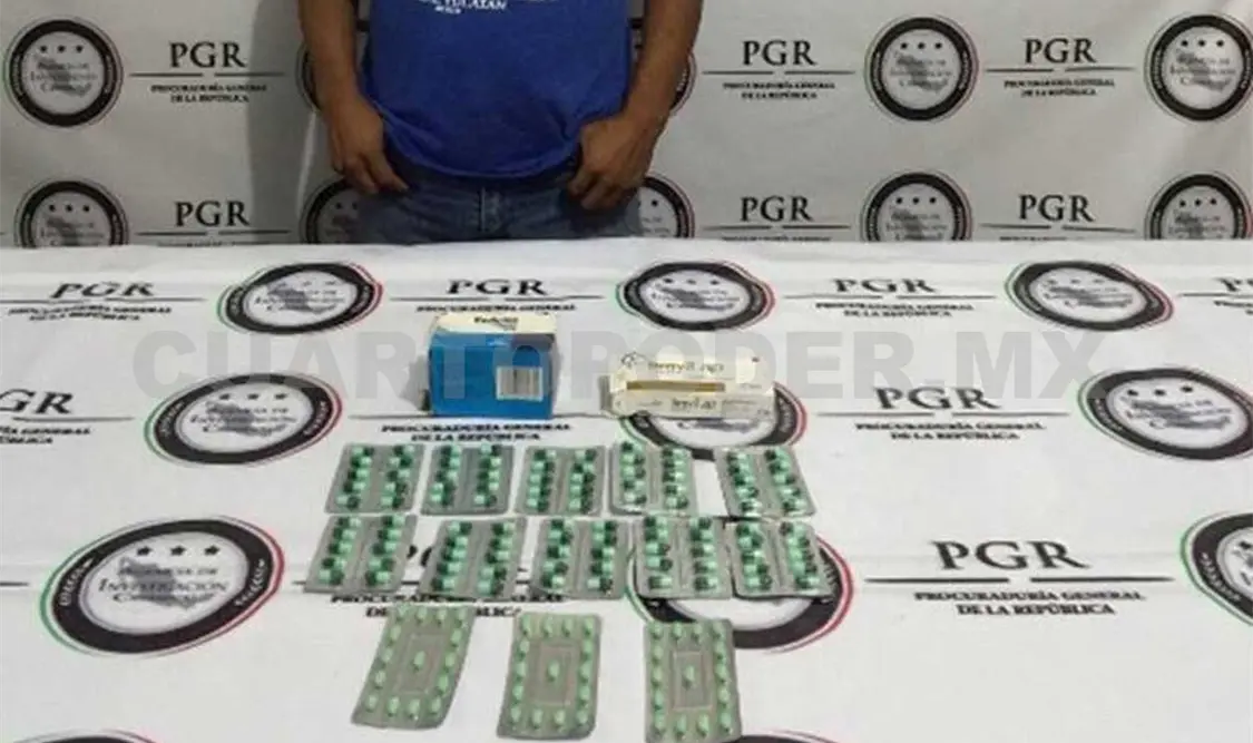 Captura PGR a trailero con psicotrópicos