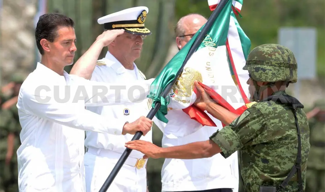 EPN: Fuerzas Armadas, firme respaldo para respetar la ley