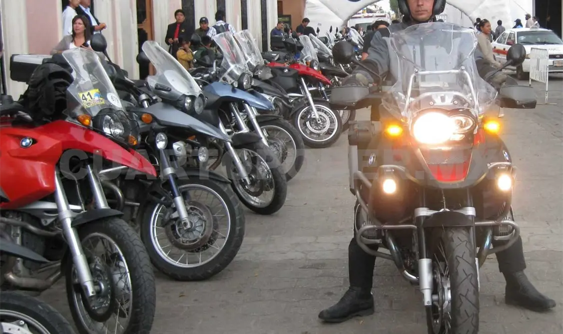 Reunión internacional de motociclistas