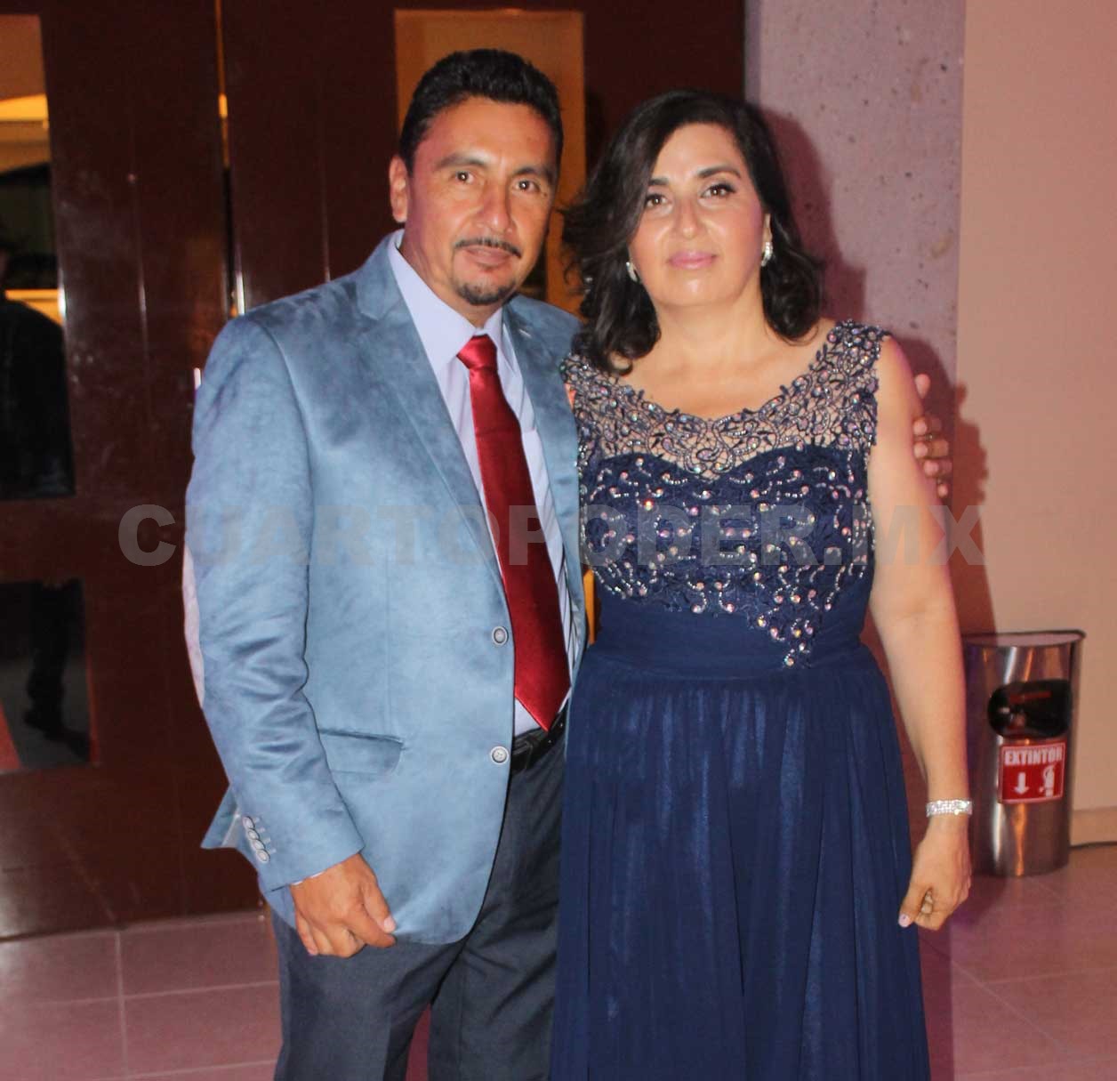 Arturo y Nelly, recién casados