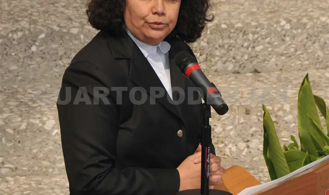Consuelo Sáizar, exfuncionaria. Cortesía