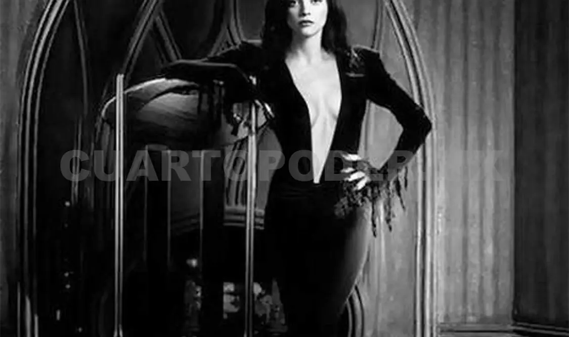 Christina Ricci se convirtió en sensual Morticia