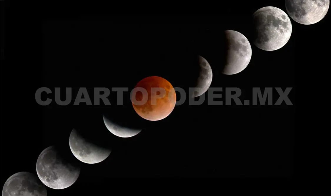El día de hoy habrá eclipse total de luna a las 20:07 horas. Agencias