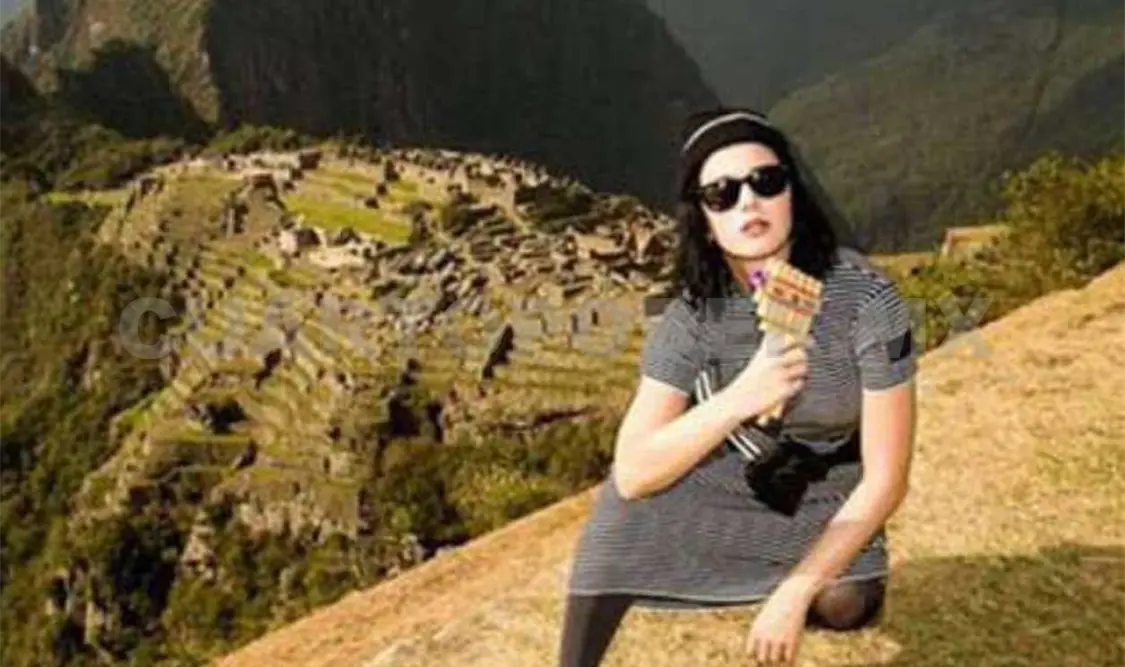 Katy Perry visita ciudadela inca de Machu Picchu