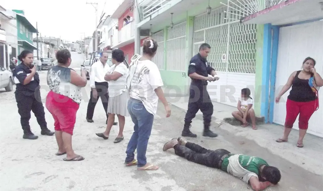 Golpiza a presunto violador de niña