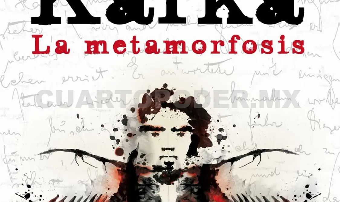 La portada del libro La metamorfosis de Franz Kafka. Cortesía