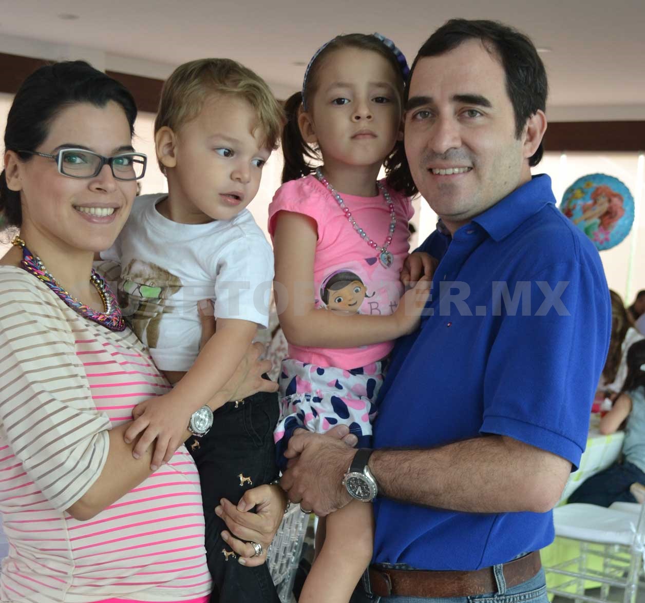 Paulina cumplió 4 años