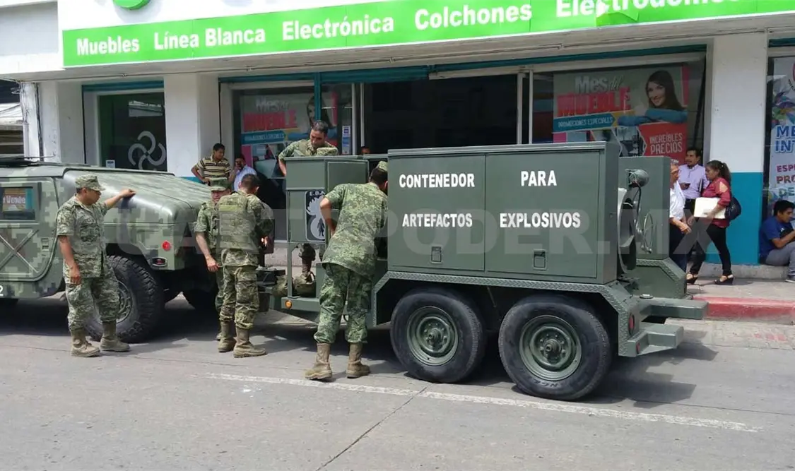 Alerta por amenaza de bomba en el centro