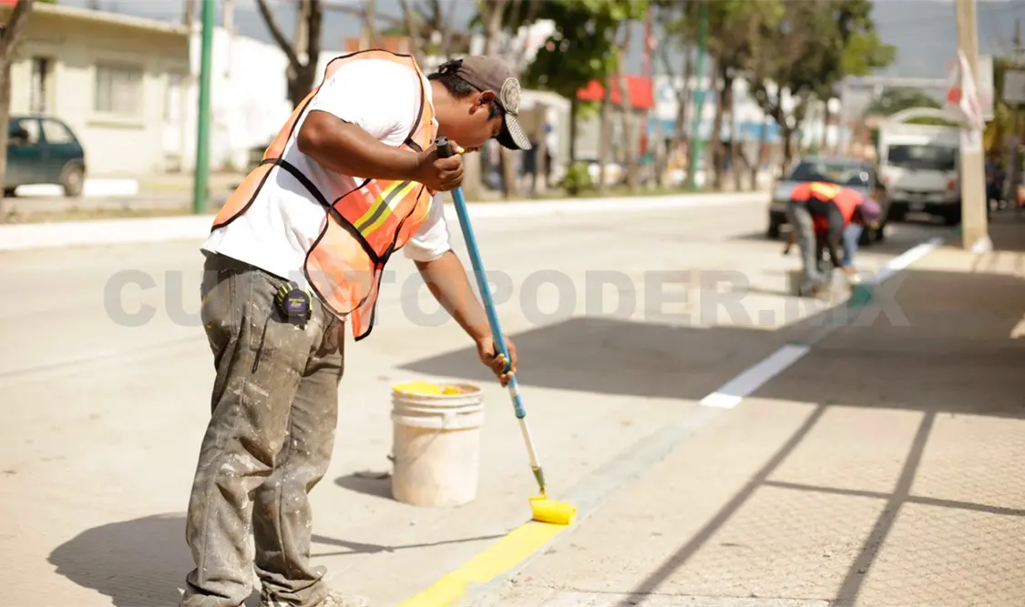 Ejecuta Castellanos trabajos urbanos en vialidades