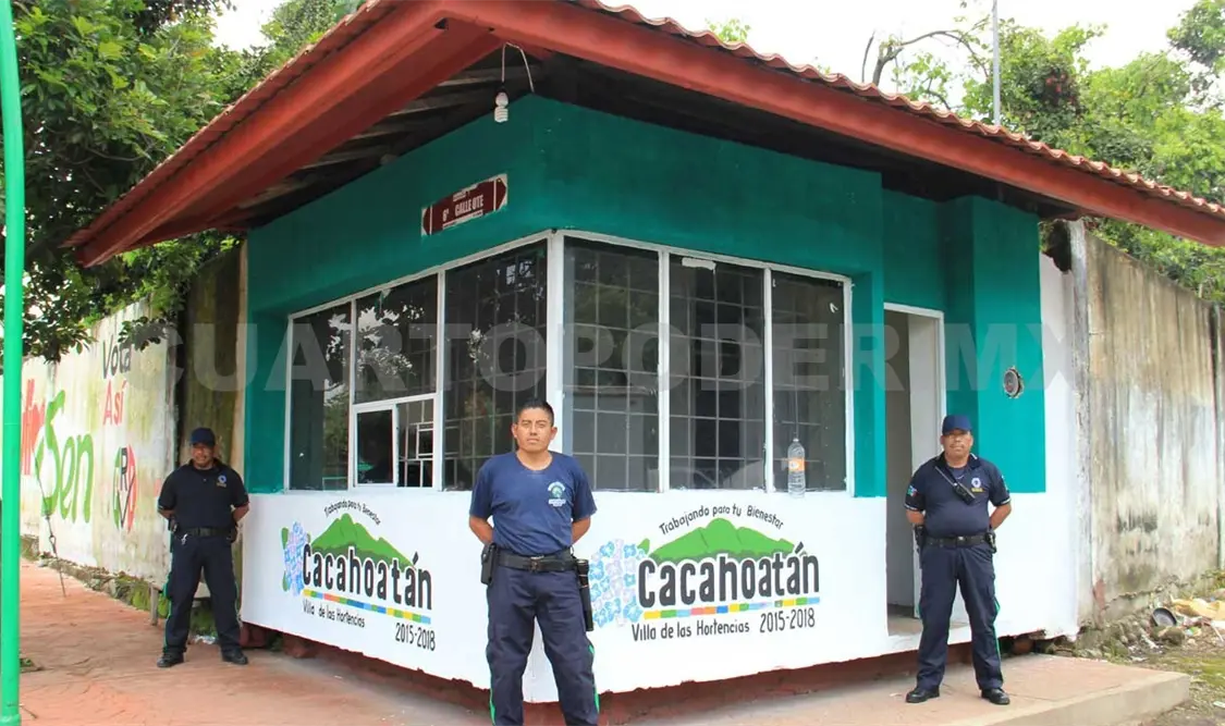 Reactivan casetas policiales de vigilancia y seguridad