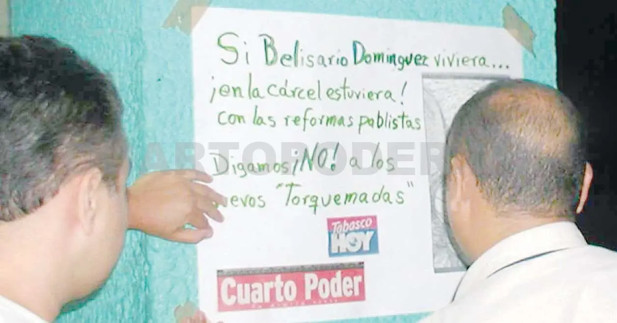 Pablistas represores conmemoran la libertad de prensa