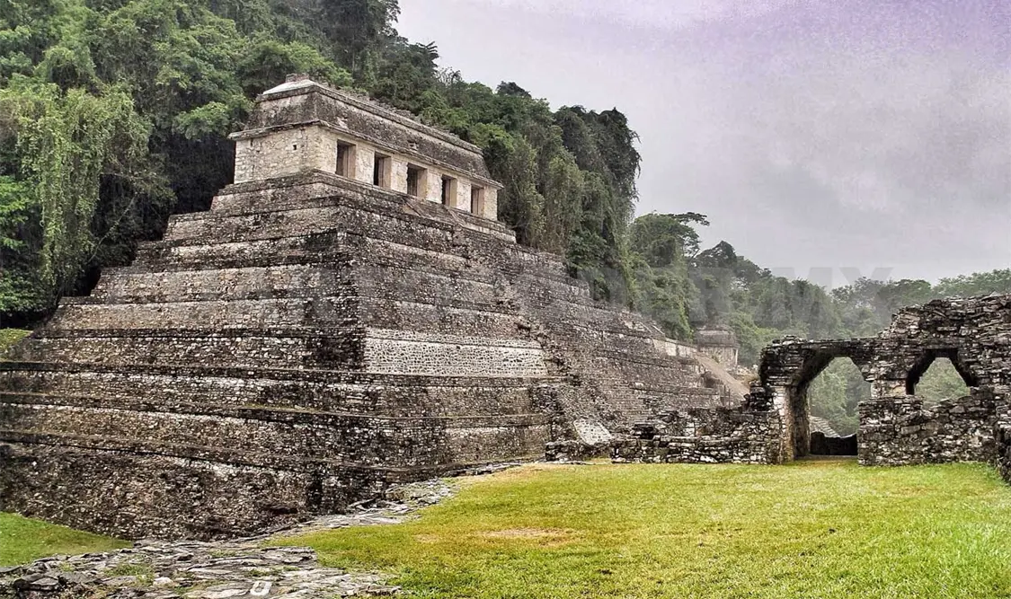 La zona arqueológica de Palenque es una de las protegidas por la Unesco