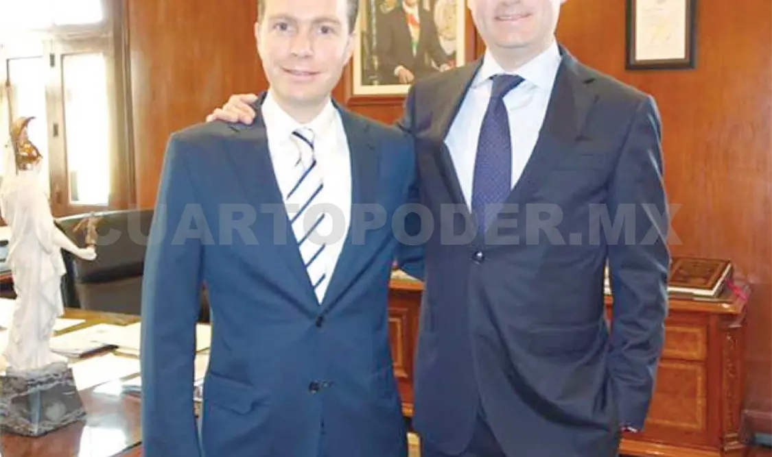 Se reúnen Manuel Velasco y Aurelio Nuño Mayer