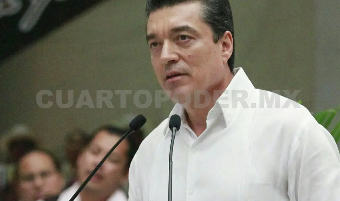 Rutilio Escandón Cadenas, magistrado presidente del PJE. CP