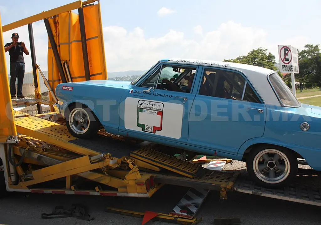 Hicieron su arribo los primeros autos participantes de la edición 2015 de la Carrera Panamericana. Cortesía