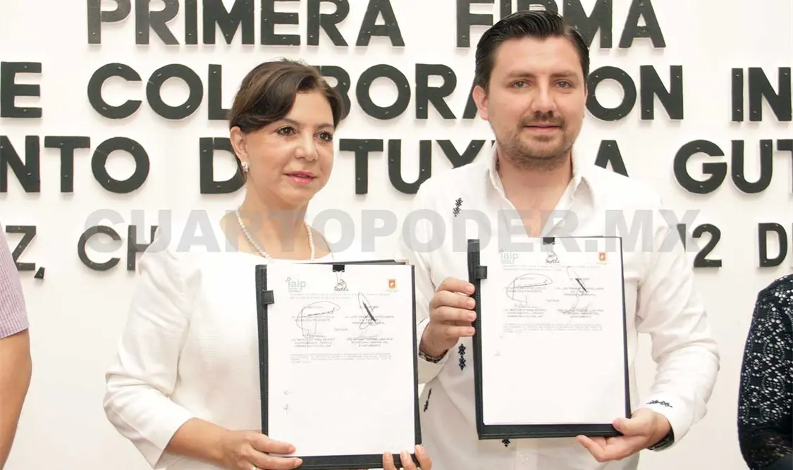 IAIP firma convenio con Tuxtla y Mover a Chiapas