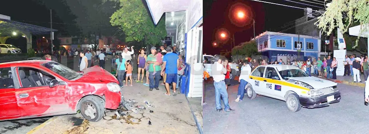 Causa taxista accidente en Niño de Atocha