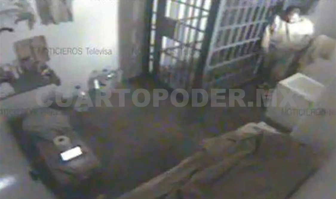 Difunden video con audio de la fuga de “El Chapo”