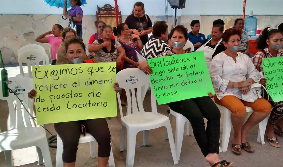 Huelga ante retrasos de mercado