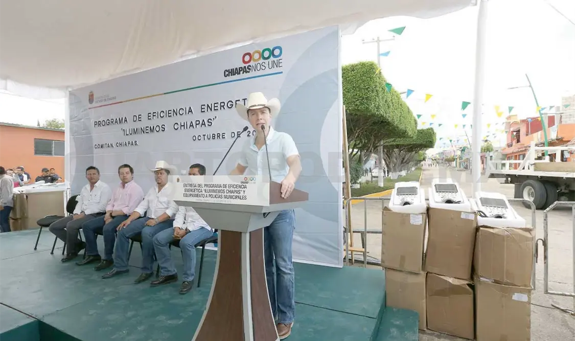 Calles más iluminadas y seguras con plan de Eficiencia Energética