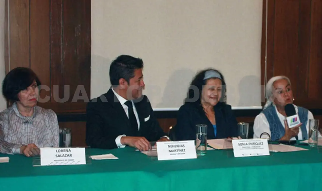 En el anunció del festival. Agencias