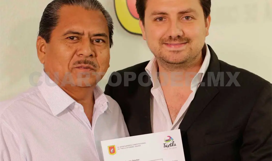 Nombramiento de Castro Aguilar por parte del mandatario municipal. CP