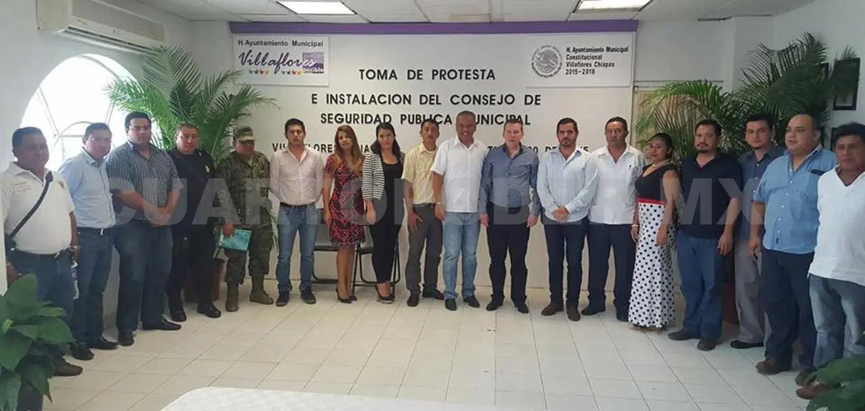 Instalan Consejo de Seguridad Pública