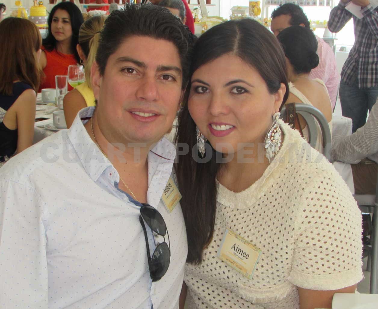 En espera del pequeño Leonardo Antonio