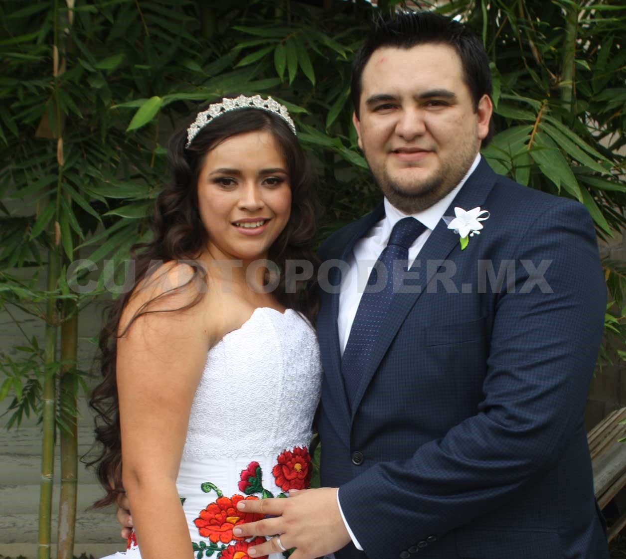 Laura y Welmer se juraron amor eterno
