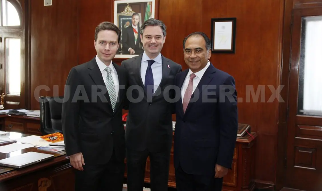 Se reúne Nuño Mayer con gobernador de Chiapas