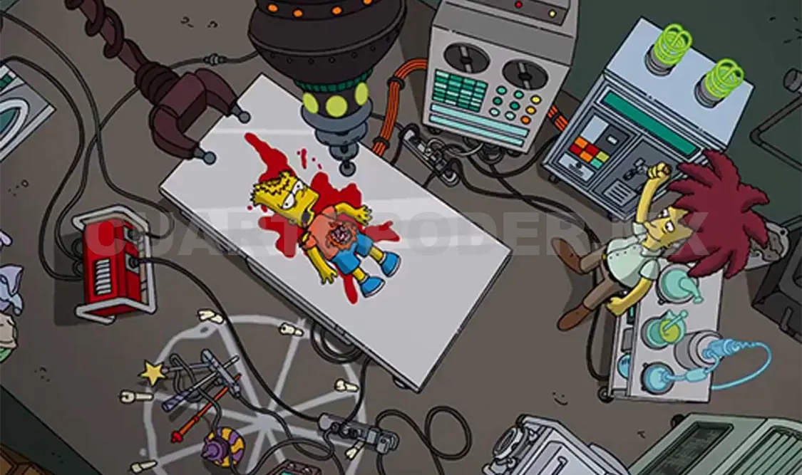 Bob Patiño por fin mata a Bart Simpson