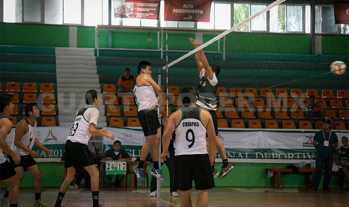En una semifinal inédita, Chiapas se midió con Nuevo León, que en su debut en este evento logró meterse a la ronda de medallas. Cortesía