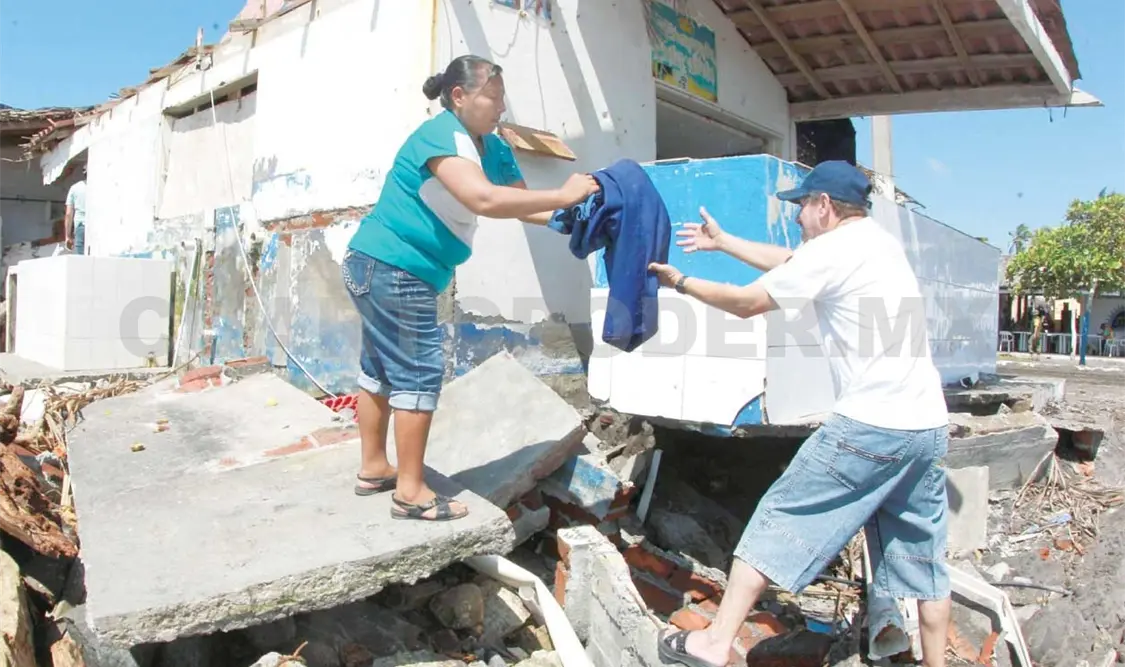 Paraíso, la playa que arrasó el huracán más potente