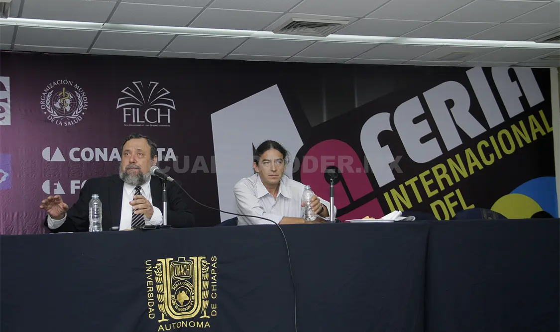 Mauricio Beuchot dictó la conferencia “La hermeneútica en la filosofía actual”. Guillermo Ramos / CP.