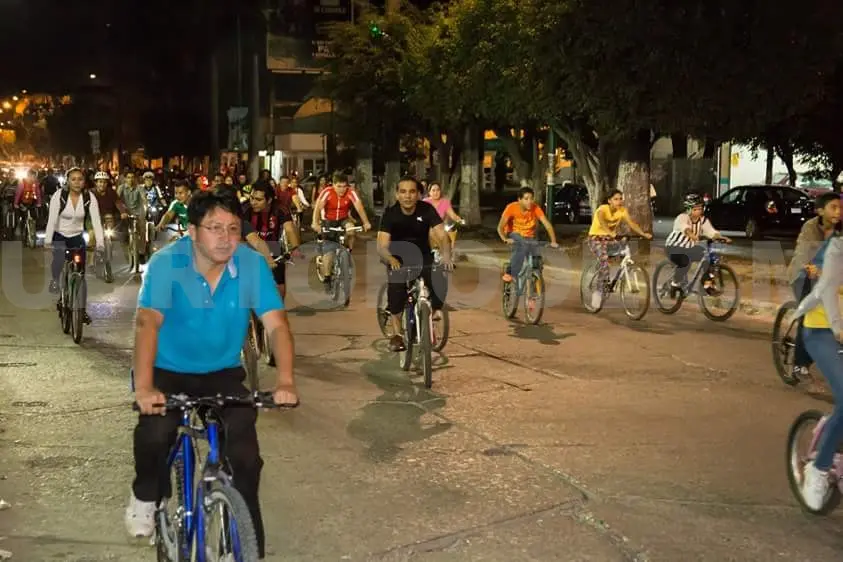 Enbiciate Chiapas se suma a la causa de la atleta con la organización de la rodada ciclista nocturna. Se espera al rededor de 100 participantes. Guillermo Ramos / CP