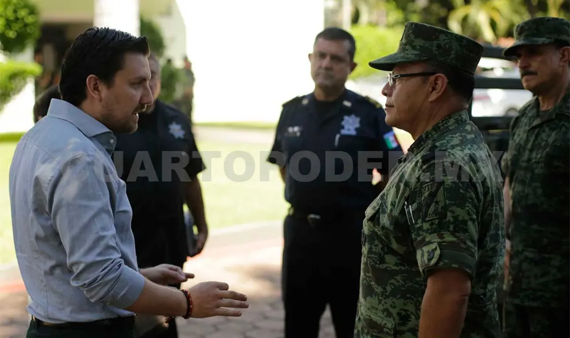 Acuerda Castellanos trabajar en conjunto con la VII Región Militar