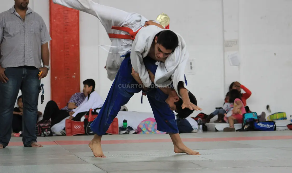 Chiapas fue sede de un campamento de entrenamiento y combates en la disciplina de Judo. Nein Gómez / CP