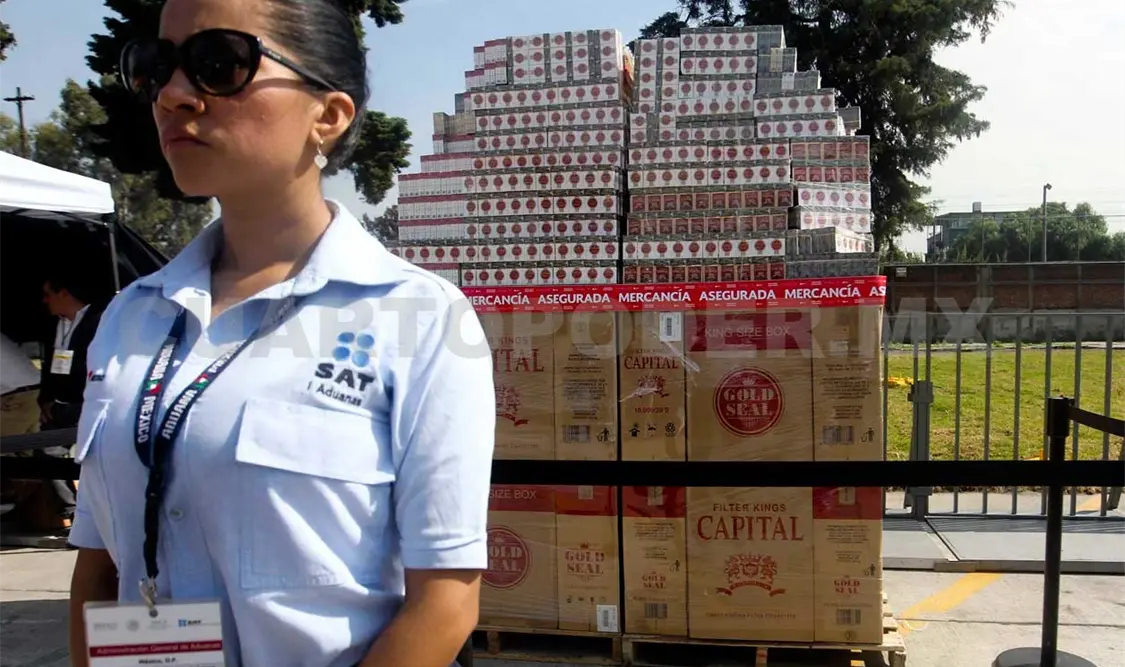 Destruyen más de 46 millones de cigarros ilegales