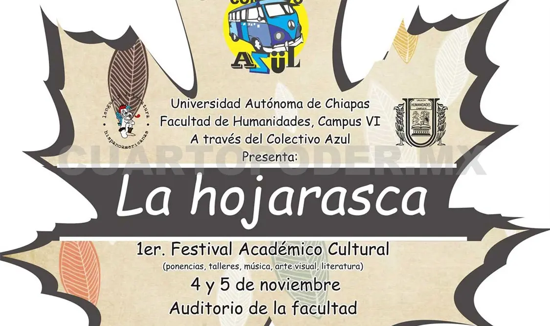 Anuncian Festival La Hojarasca en Humanidades