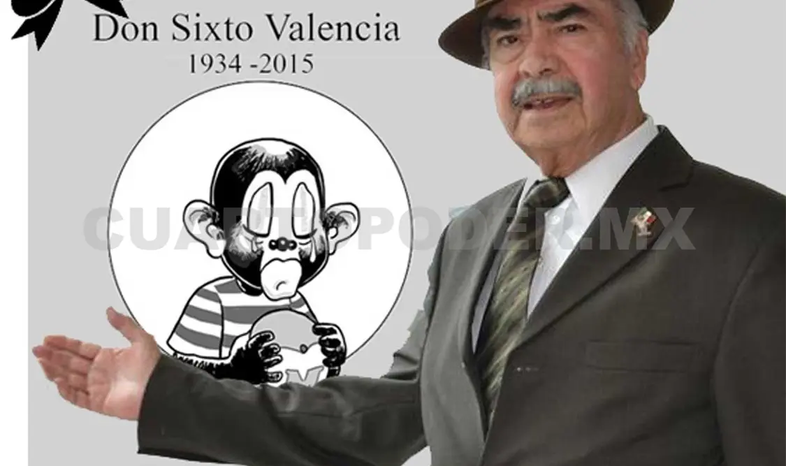 Se le rendirá un homenaje a Sixto Valencia, creador de Memín Pinguín. Agencias