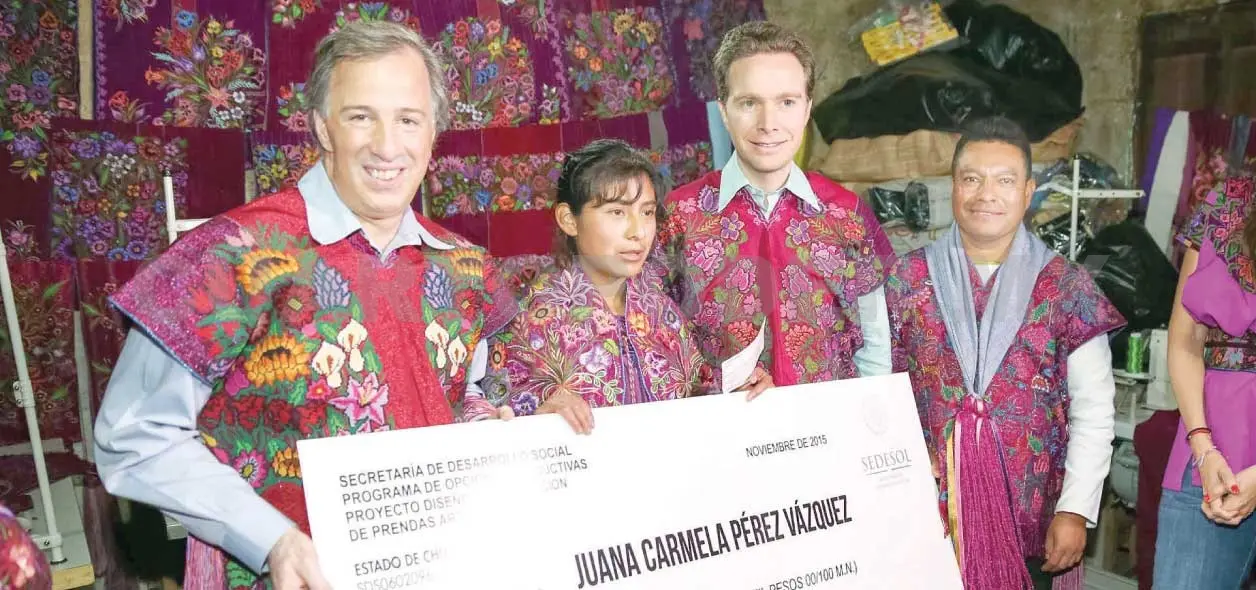 Revisan Meade y Velasco avance de programas sociales en Chiapas