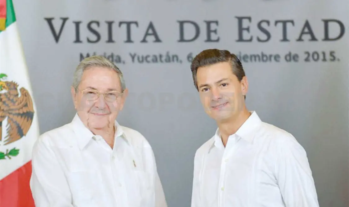 EPN y Raúl Castro fortalecen relación