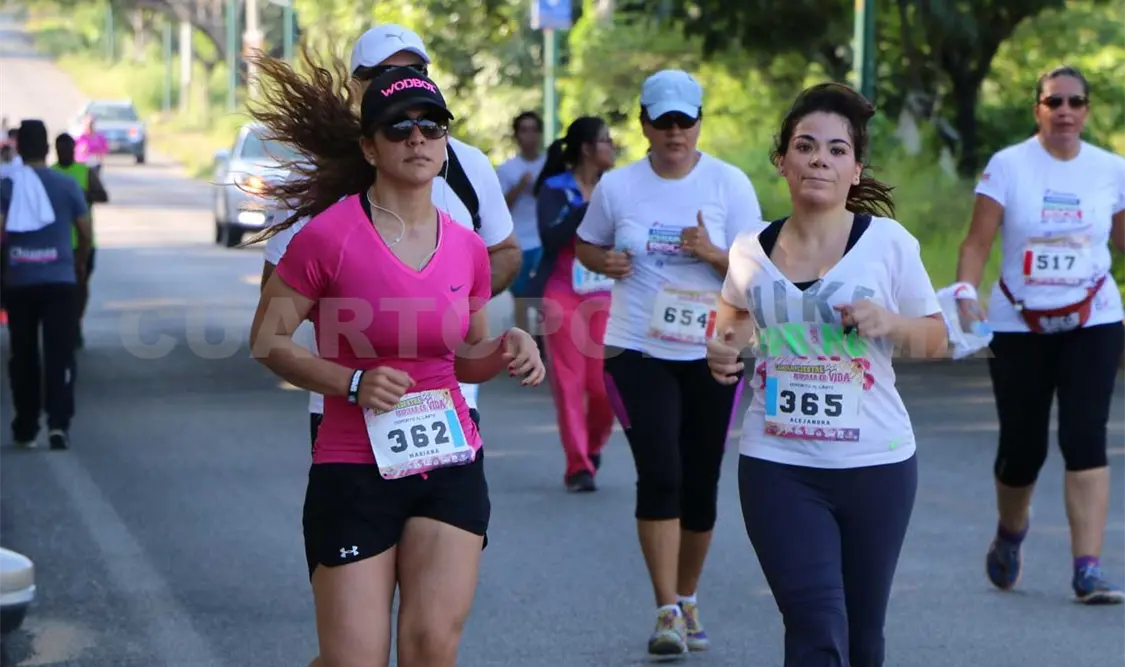 Atletas corren hoy contra la obesidad