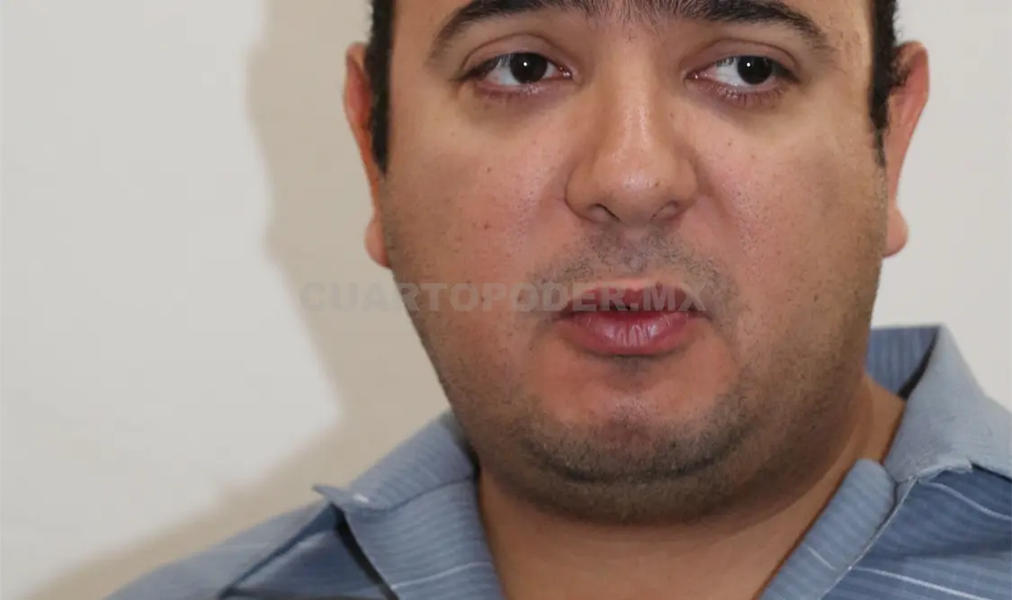 Daniel Chavarría López, directivo del comercio organizado en el centro de la ciudad capital de Chiapas. Sergio Granda, CP