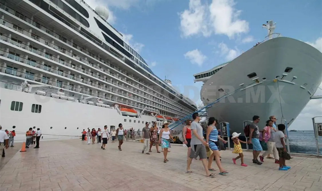Prevén arribo de 24 cruceros y más de 56 mil turistas